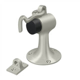 Deltana - Floor Mount Bumper w/ Holder, Solid Brass - Brushed Nickel