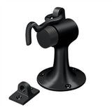 Deltana - Floor Mount Bumper w/ Holder, Solid Brass - Paint Black