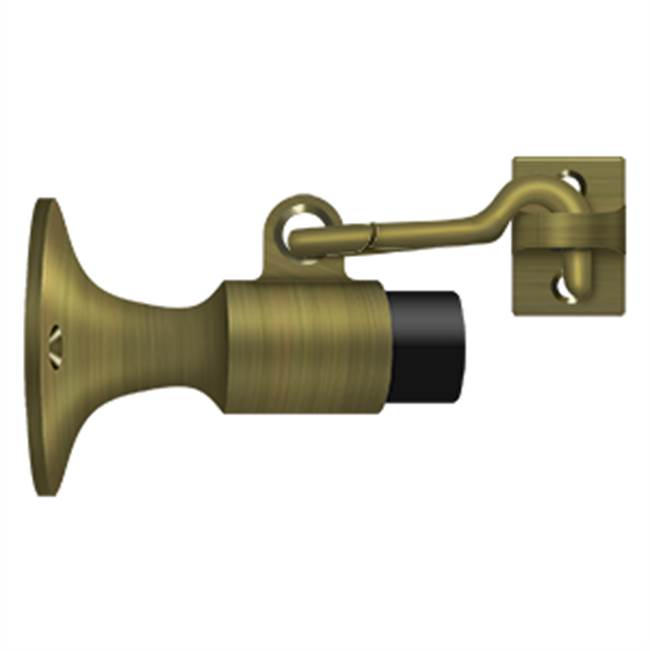 Deltana - Wall Mount Bumper w/ Holder - Antique Brass