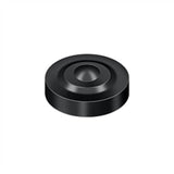 Deltana - Screw Cover, Round, Dimple, 1'' Diam - Paint Black