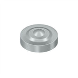 Deltana - Screw Cover, Round, Dimple, 1'' Diam - Brushed Chrome