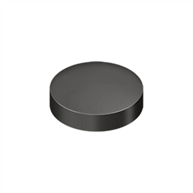 Deltana - Screw Cover, Round, Flat, 1'' Diam - Oil-rubbed Bronze