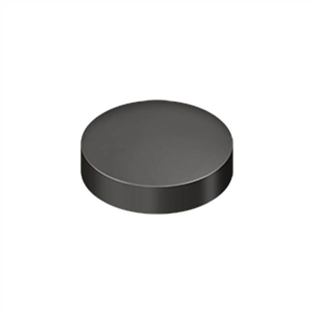 Deltana - Screw Cover, Round, Flat, 1'' Diam - Oil-rubbed Bronze