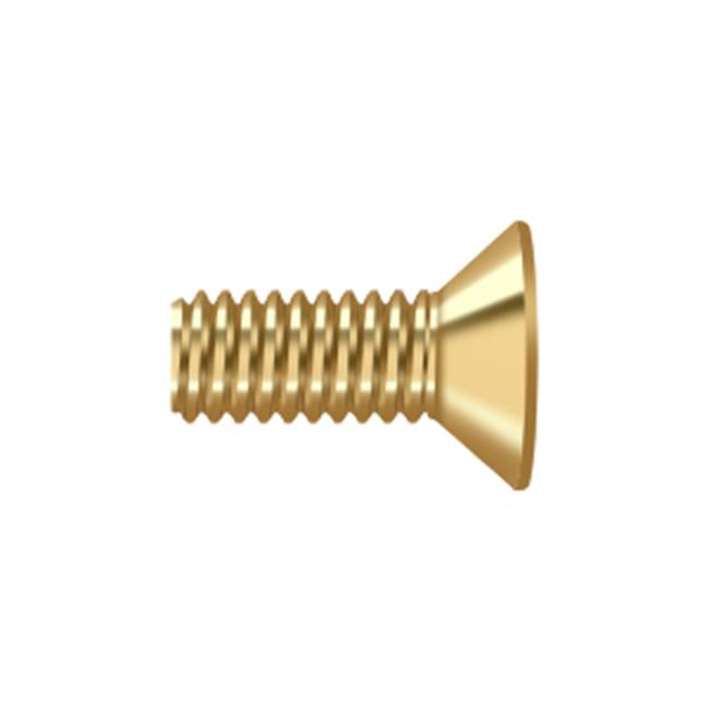 Deltana - Machine Screw, SB, No.10 x 1/2'' - PVD Polished Brass