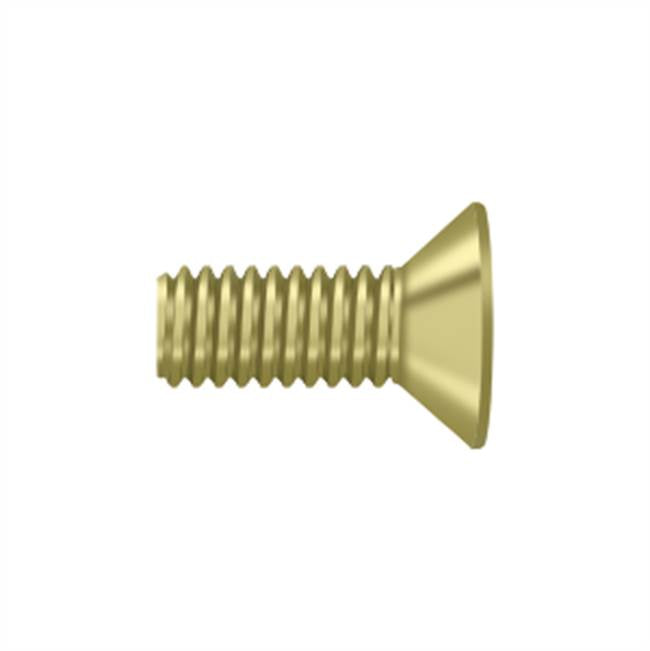 Deltana - Machine Screw, SB, No.10 x 1/2'' - Polished Brass