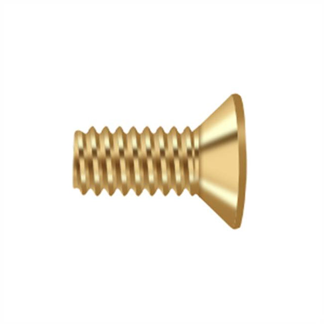 Deltana - Machine Screw, SB, No.12 x 1/2'' - PVD Polished Brass