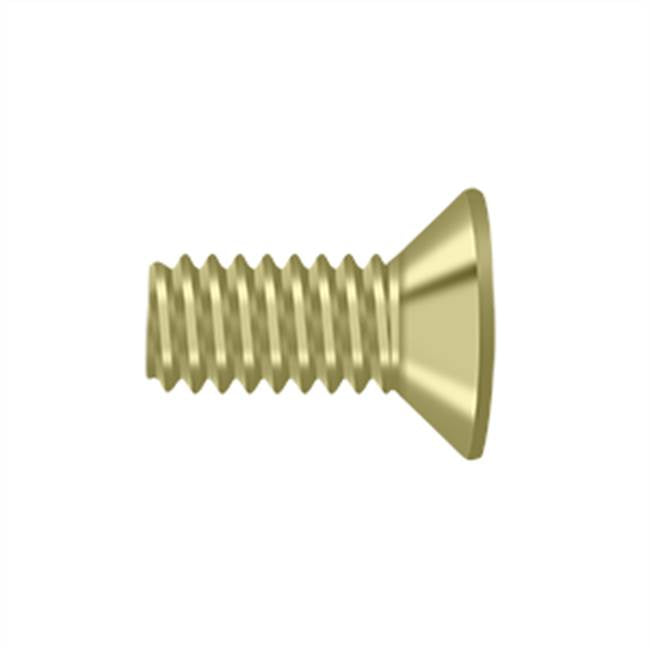 Deltana - Machine Screw, SB, No.12 x 1/2'' - Unlacquered Brass