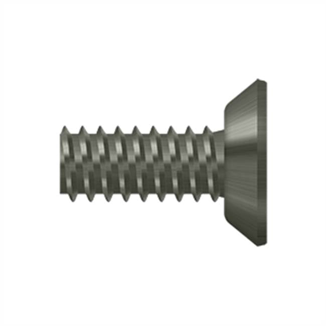 Deltana - Machine Screw, Steel, No.12 x 1/2'' - Antique Nickel