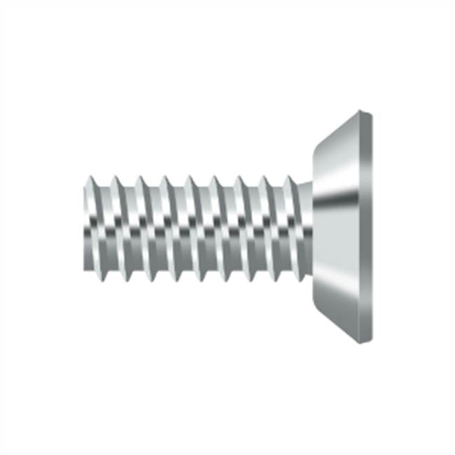 Deltana - Machine Screw, Steel, No.12 x 1/2'' - Polished Chrome
