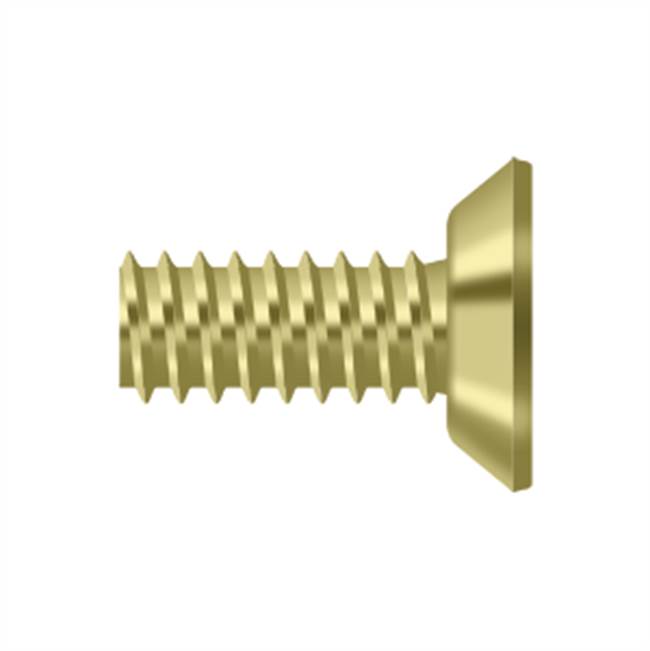 Deltana - Machine Screw, Steel, No.12 x 1/2'' - Polished Brass