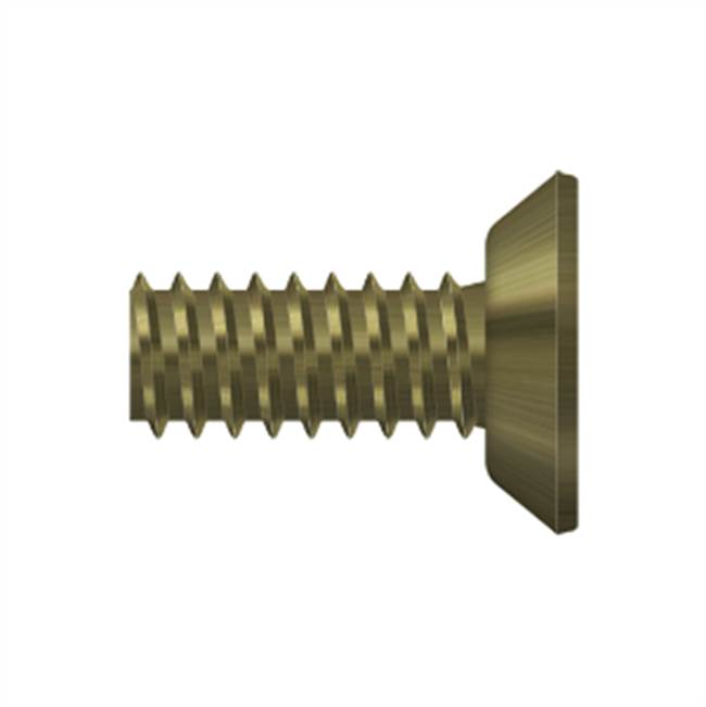 Deltana - Machine Screw, Steel, No.12 x 1/2'' - Antique Brass