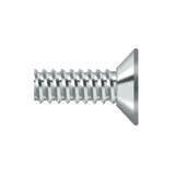 Deltana - Machine Screw, Steel, No.9 x 1/2'' - Polished Chrome