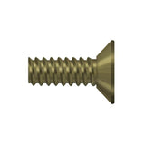 Deltana - Machine Screw, Steel, No.9 x 1/2'' - Antique Brass