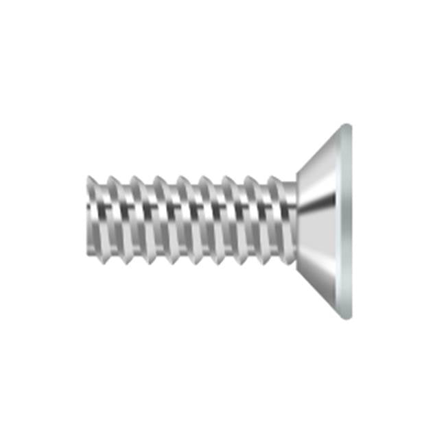 Deltana - Machine Screw, Steel, No.9 x 1/2'' - Prime Coat White