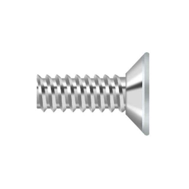 Deltana - Machine Screw, Steel, No.9 x 1/2'' - Prime Coat White