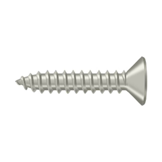 Deltana - Wood Screw, SB, No.10 x 1'' - Brushed Nickel