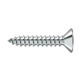 Deltana - Wood Screw, SB, No.10 x 1'' - Polished Chrome