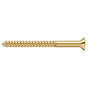 Deltana - Wood Screw, SB, No.10 x 2-1/2'' - PVD Polished Brass