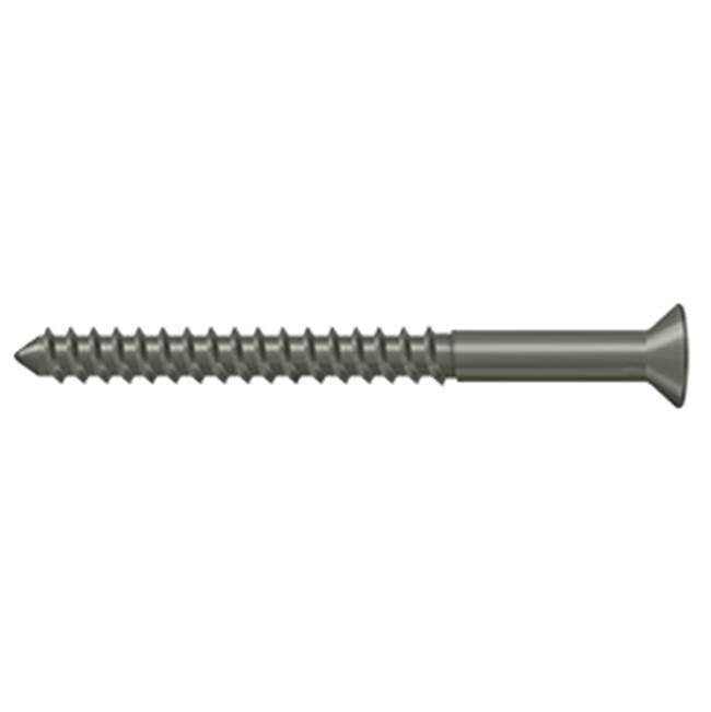 Deltana - Wood Screw, SB, No.10 x 2-1/2'' - Antique Nickel