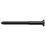Deltana - Wood Screw, SB, No.10 x 2-1/2'' - Paint Black