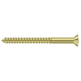 Deltana - Wood Screw, SB, No.10 x 2-1/2'' - Polished Brass