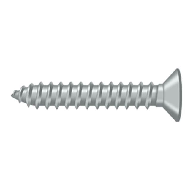 Deltana - Wood Screw, SB, No.12 x 1-1/4'' - Brushed Chrome