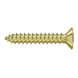 Deltana - Wood Screw, SB, No.12 x 1-1/4'' - Polished Brass