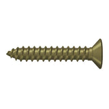 Deltana - Wood Screw, SB, No.12 x 1-1/4'' - Antique Brass