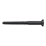 Deltana - Wood Screw, SB, No.12 x 2-1/2'' - Paint Black