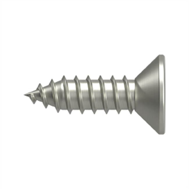 Deltana - Wood Screw, SB, No.12 x 3/4'' - Brushed Nickel