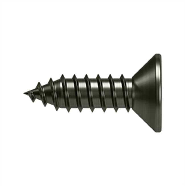 Deltana - Wood Screw, SB, No.12 x 3/4'' - Antique Nickel