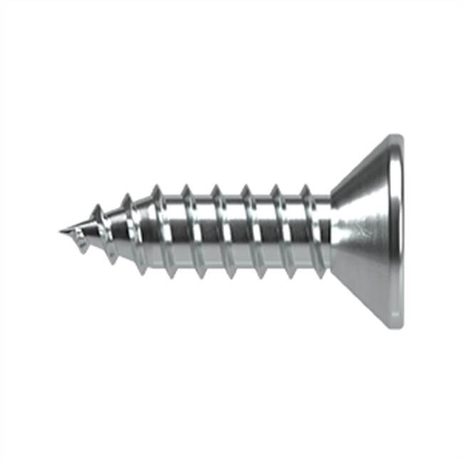 Deltana - Wood Screw, SB, No.12 x 3/4'' - Polished Chrome