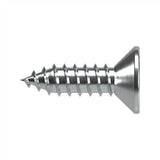 Deltana - Wood Screw, SB, No.12 x 3/4'' - Polished Chrome