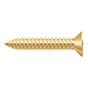 Deltana - Wood Screw, SB, No.14 x 1-1/4'' - PVD Polished Brass