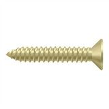 Deltana - Wood Screw, SB, No.14 x 1-1/4'' - Polished Brass