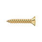 Deltana - Wood Screw, SB, No.7 x 3/4'' - PVD Polished Brass