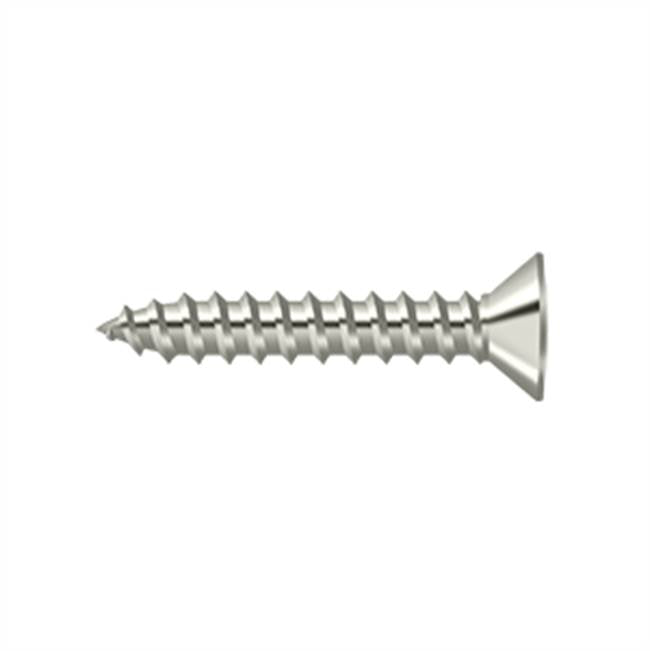 Deltana - Wood Screw, SB, No.7 x 3/4'' - Polished Nickel