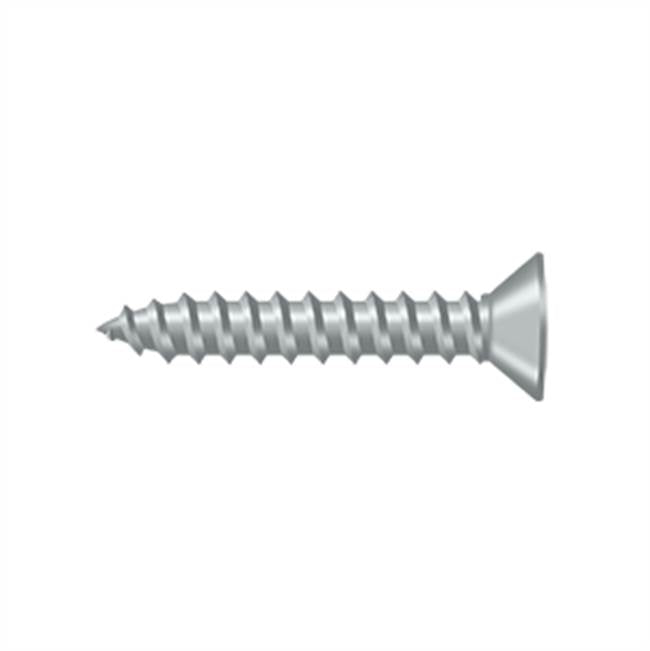 Deltana - Wood Screw, SB, No.7 x 3/4'' - Brushed Chrome
