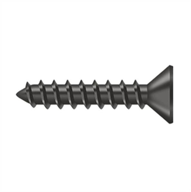 Deltana - Wood Screw, Steel, No.10 x 1'' - Oil-rubbed Bronze