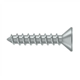 Deltana - Wood Screw, Steel, No.10 x 1'' - Brushed Chrome
