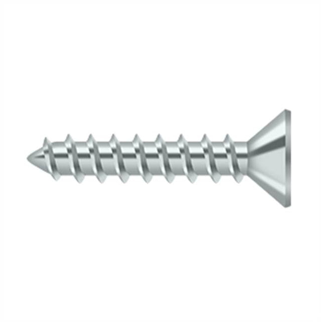 Deltana - Wood Screw, Steel, No.10 x 1''