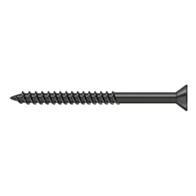 Deltana - Wood Screw, Steel, No.10 x 2-1/2'' - Oil-rubbed Bronze