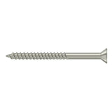 Deltana - Wood Screw, Steel, No.10 x 2-1/2'' - Brushed Nickel