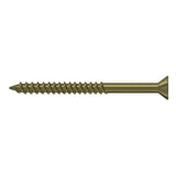 Deltana - Wood Screw, Steel, No.10 x 2-1/2'' - Antique Brass
