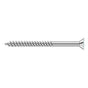 Deltana - Wood Screw, Steel, No.10 x 2-1/2'' - Prime Coat White