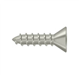 Deltana - Wood Screw, Steel, No.10 x 3/4'' - Brushed Nickel