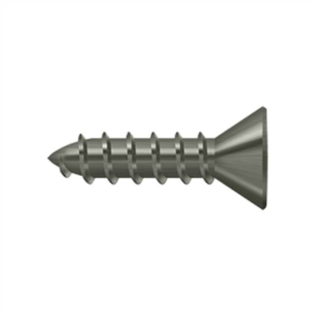 Deltana - Wood Screw, Steel, No.10 x 3/4'' - Antique Nickel
