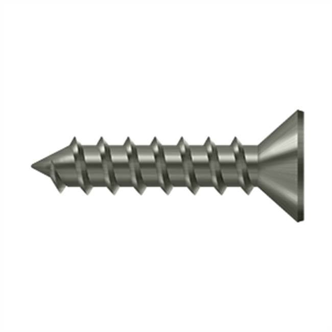 Deltana - Wood Screw, Steel, No.12 x 1'' - Antique Nickel