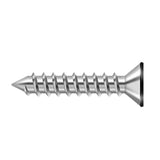 Deltana - Wood Screw, Steel, No.12 x 1-1/4'' - Paint Black