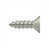 Deltana - Wood Screw, Steel, No.12 x 3/4'' - Brushed Nickel